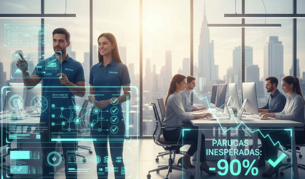 Suporte de TI preventivo e a redução de paradas inesperadas